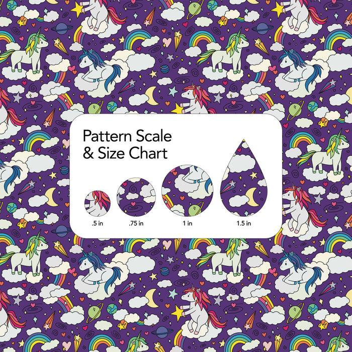 547/ Samantha's Doodles Unicorn Universe COLORboard