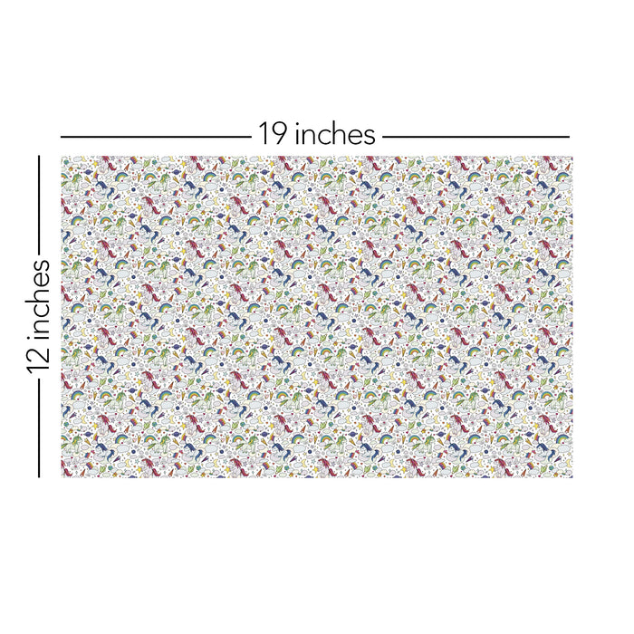 548/ Samantha's Doodles Unicorn Universe Mini COLORboard Clear