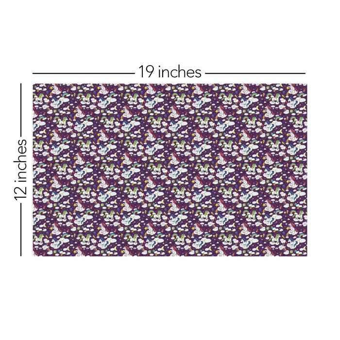 549/ Samantha's Doodles Unicorn Universe Mini COLORboard Purple