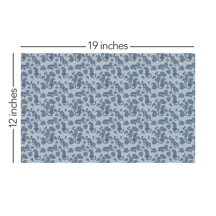 556/ AllNattyG Blue Tigers Small COLORboard