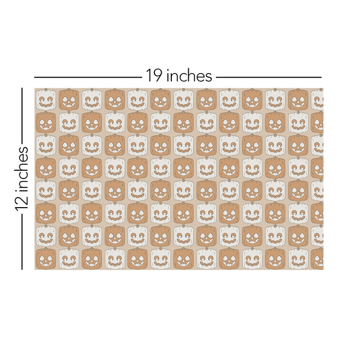 563/ AllNattyG Pumpkin Checkers COLORboard