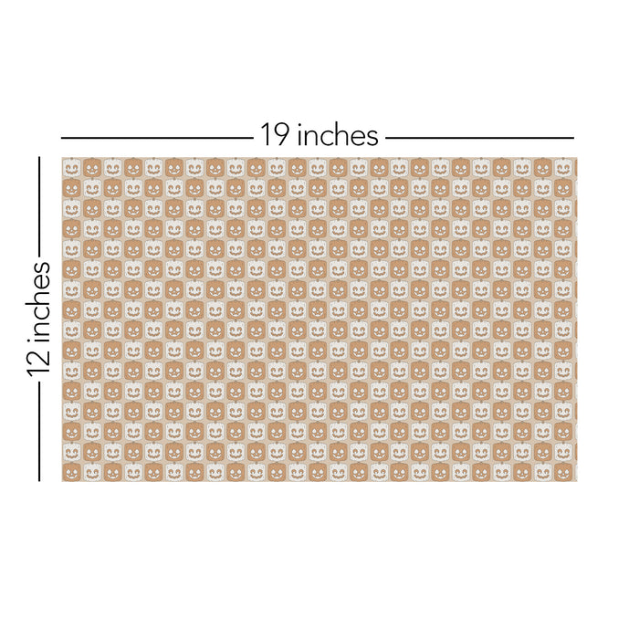 564/ AllNattyG Pumpkin Checkers Small COLORboard