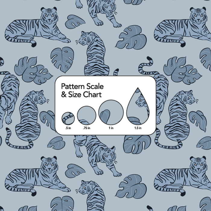 555/ AllNattyG Blue Tigers COLORboard