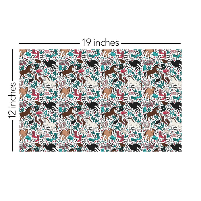 587/ Samantha's Doodles Horses Transparent background COLORboard