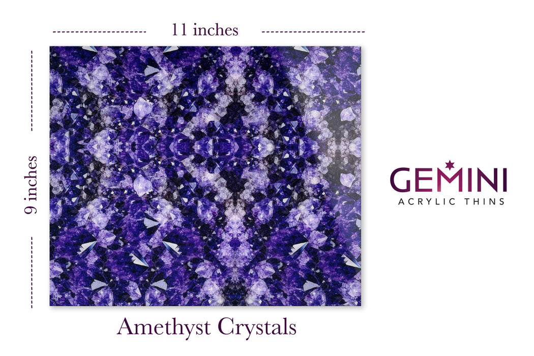 Gemini-Amethyst Crystals