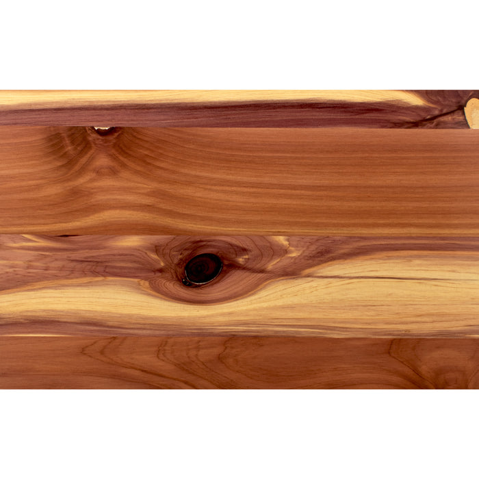 Cedar, Aromatic 1/8 Inch Solid Wood-Finished