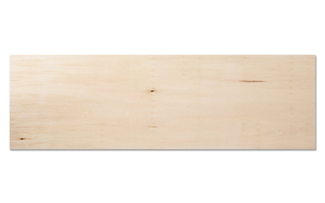Basswood 1/8 Inch Solid Wood-Finished