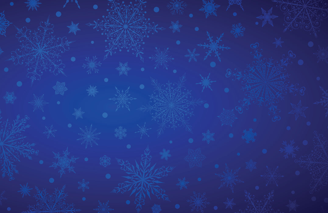 075/ Elegant Snowflakes Blue COLORboard