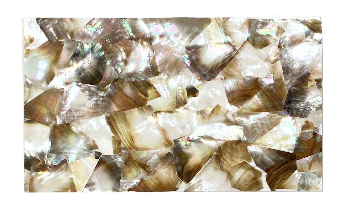 Moonstone Black Mother of Pearl Shell Veneer