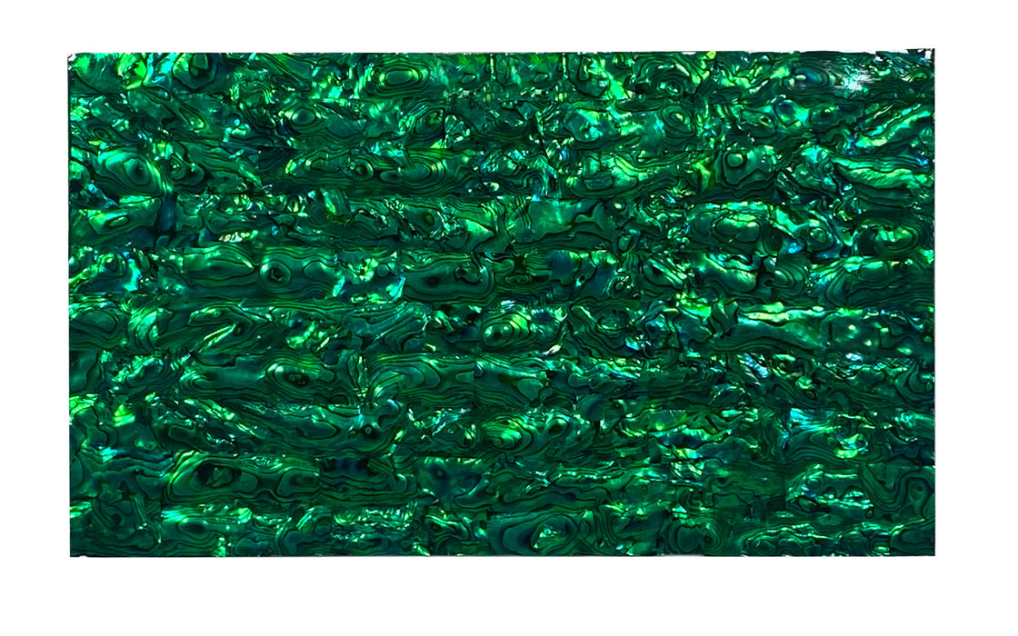 Emerald Green Abalone Shell Veneer