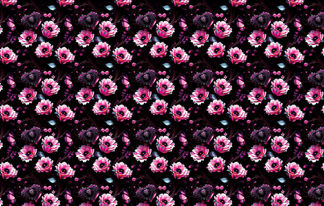 299/ Gothic Pink Roses COLORboard — Craft Closet