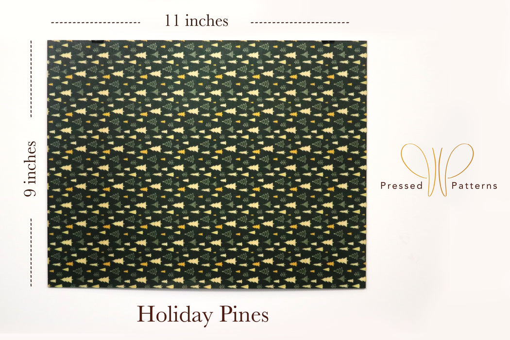 Pressed Patterns-Holiday Pines