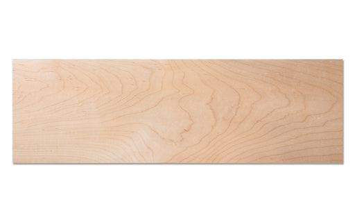 Maple 1/8 Inch Solid Wood-Finished