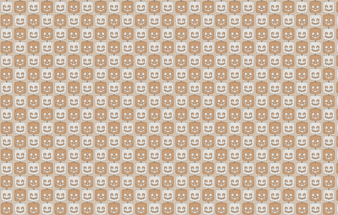 564/ AllNattyG Pumpkin Checkers Small COLORboard