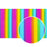 228/Rainbow GLITTER HTV