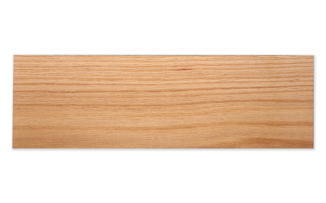 Oak, Red 1/8 Inch Solid Wood-Finished