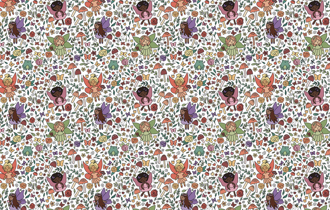 590/ Samantha's Doodles Fairies COLORboard