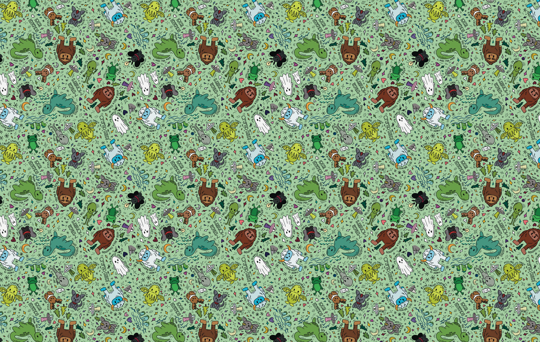 569/ Samantha's Doodles Cryptids COLORboard