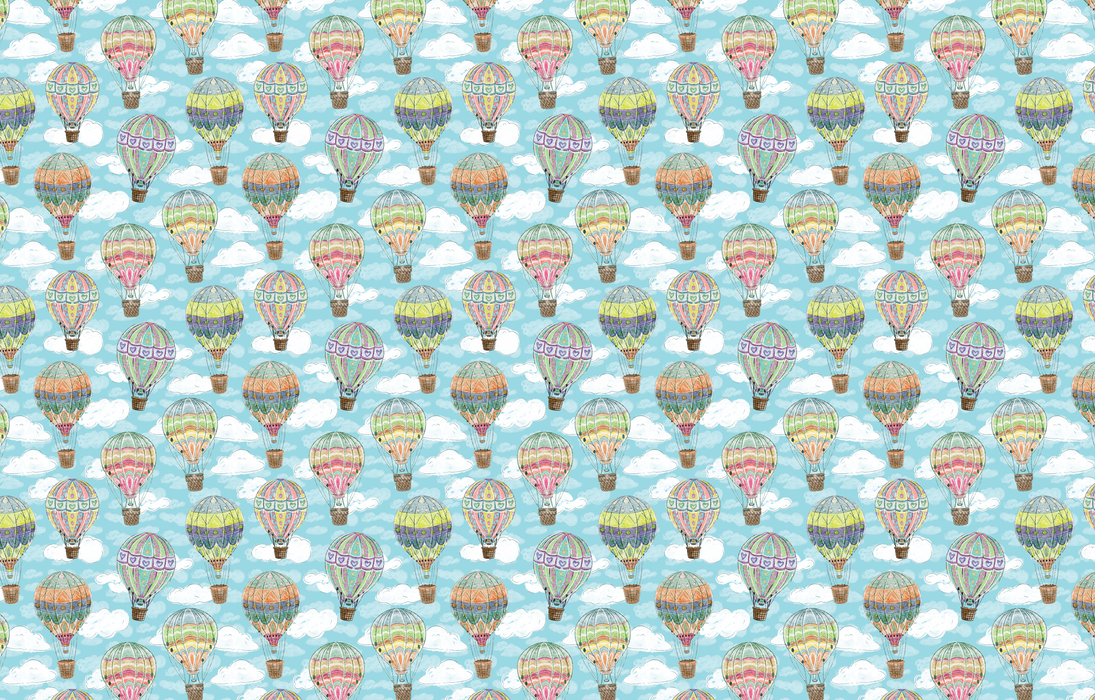 575/ Kris the Creative Painted Hot Air Balloons, Medium