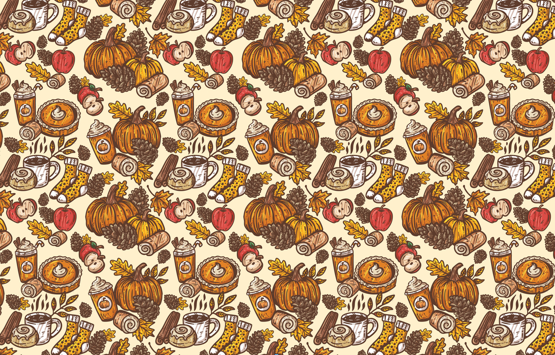 579/ Kris the Creative Pumpkin Spice Love, Ivory