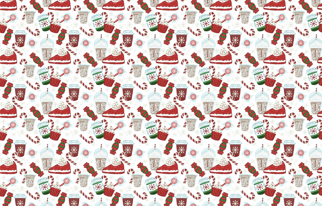 585/ Kris the Creative Winter Sweets, Medium, Clear