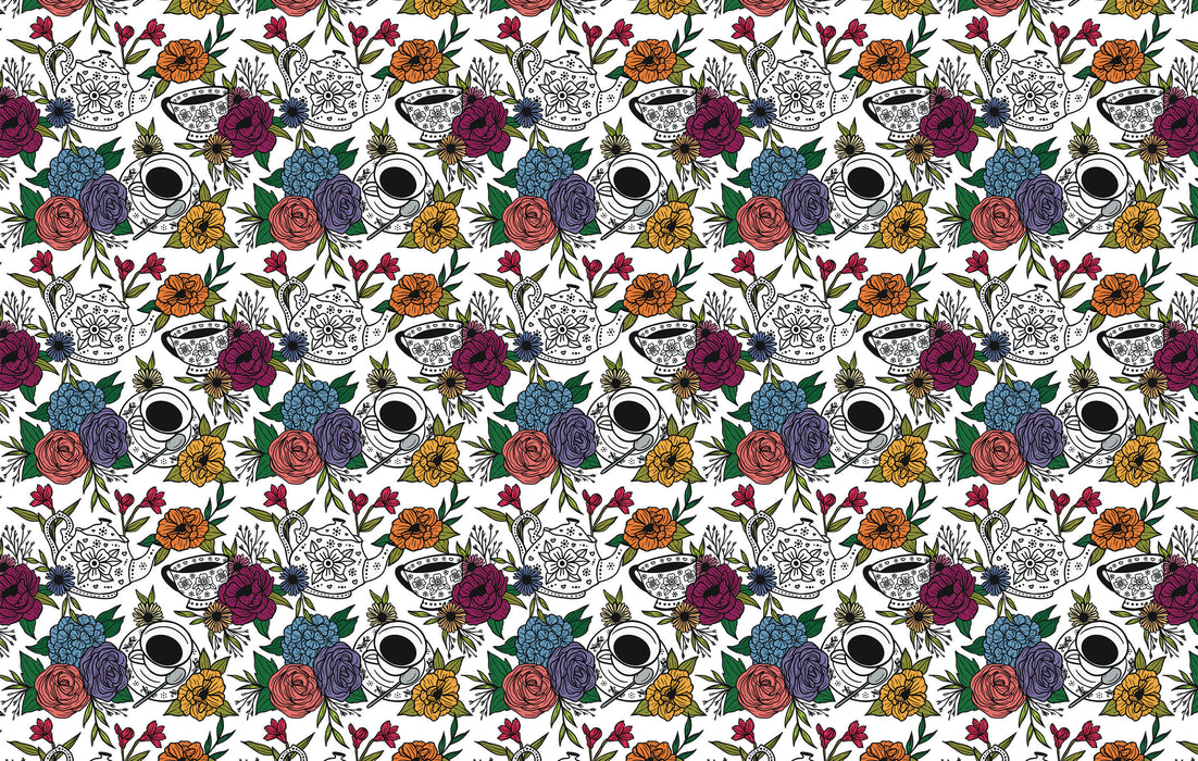 550/ Samantha's Doodles Tea Time