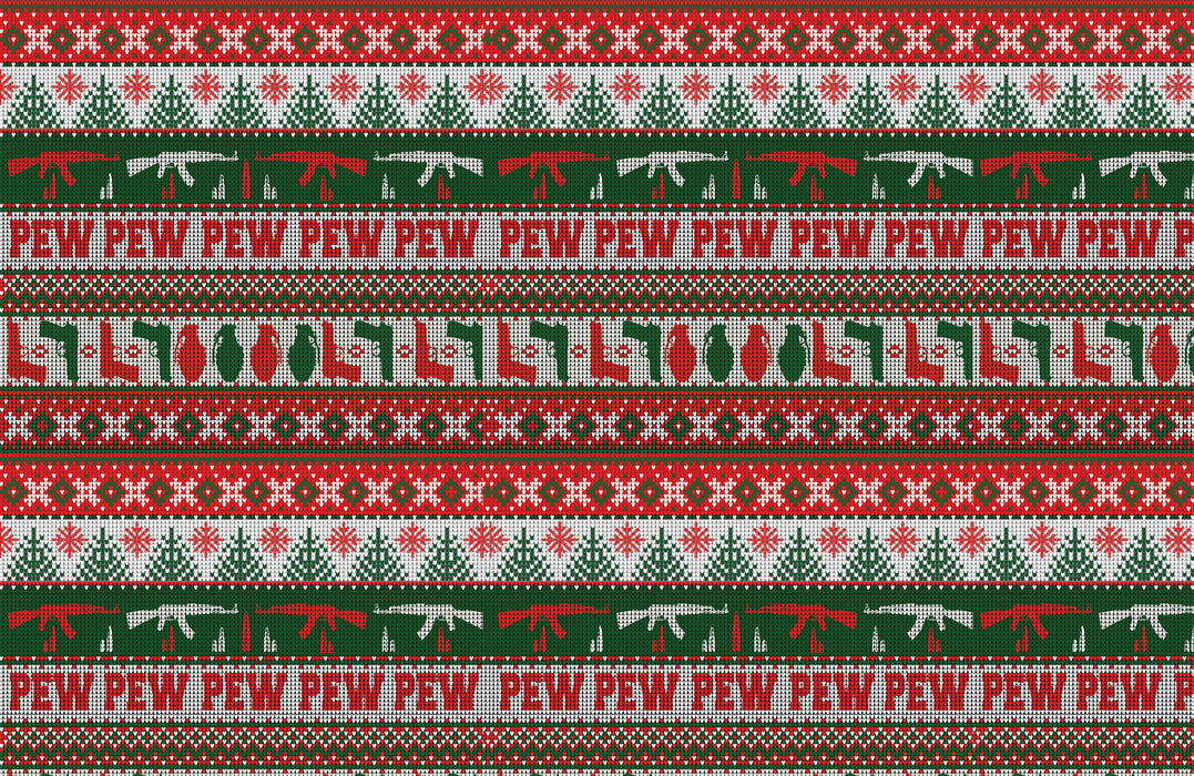 052/ Ammunition Ugly Christmas Sweater COLORboard