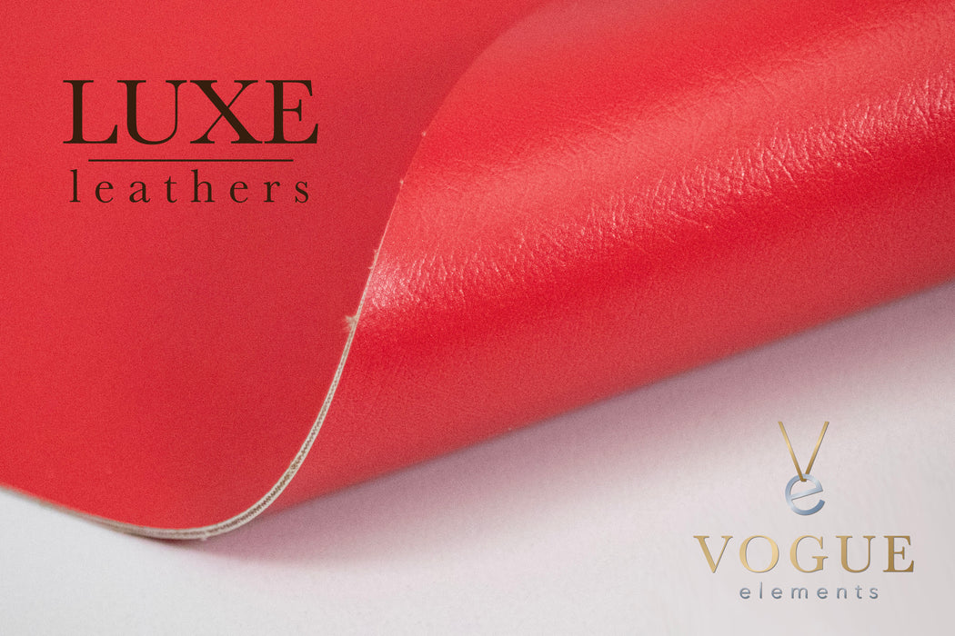 Luxe Leather-Crimson Blaze