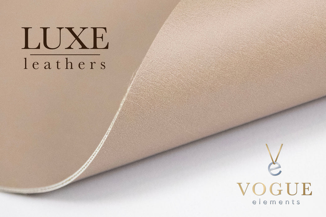 Luxe Leather-Hazelnut Cream