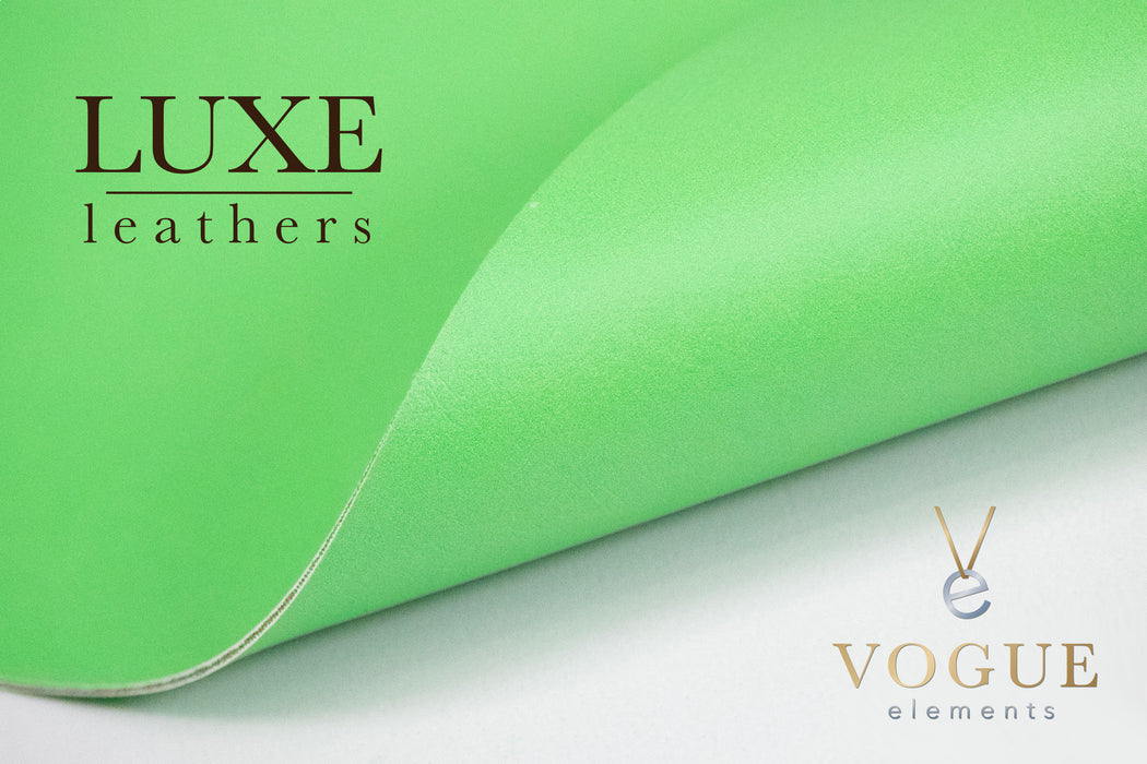 Luxe Leather-Green Envy