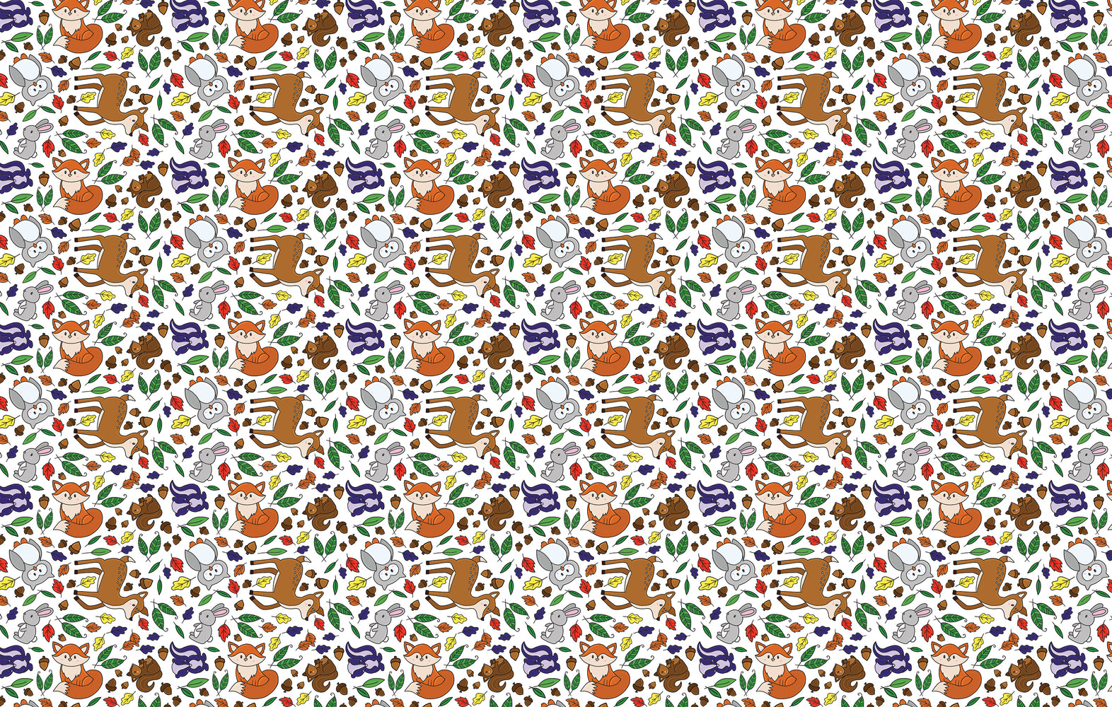035/ Samantha's Doodles Woodlands Mini COLORboard