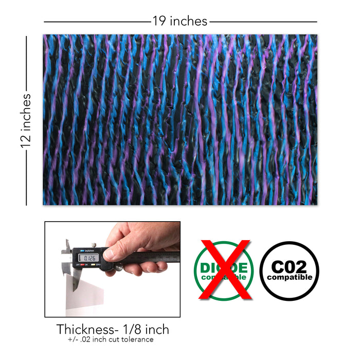 ColorWave Acrylic Variety Pack, 6 Sheets