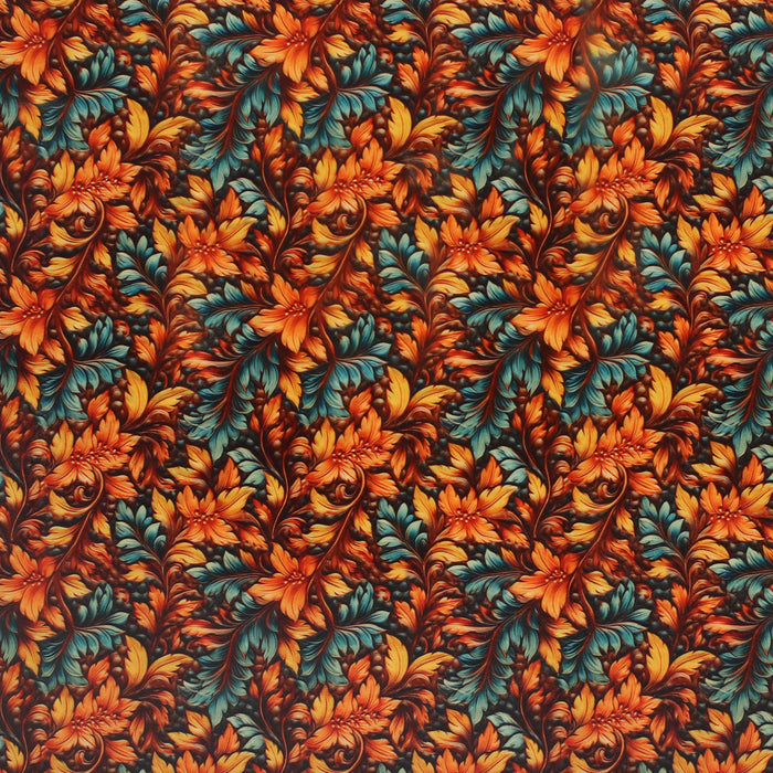 Blue Leaves COLORlite Patterns Double Sided