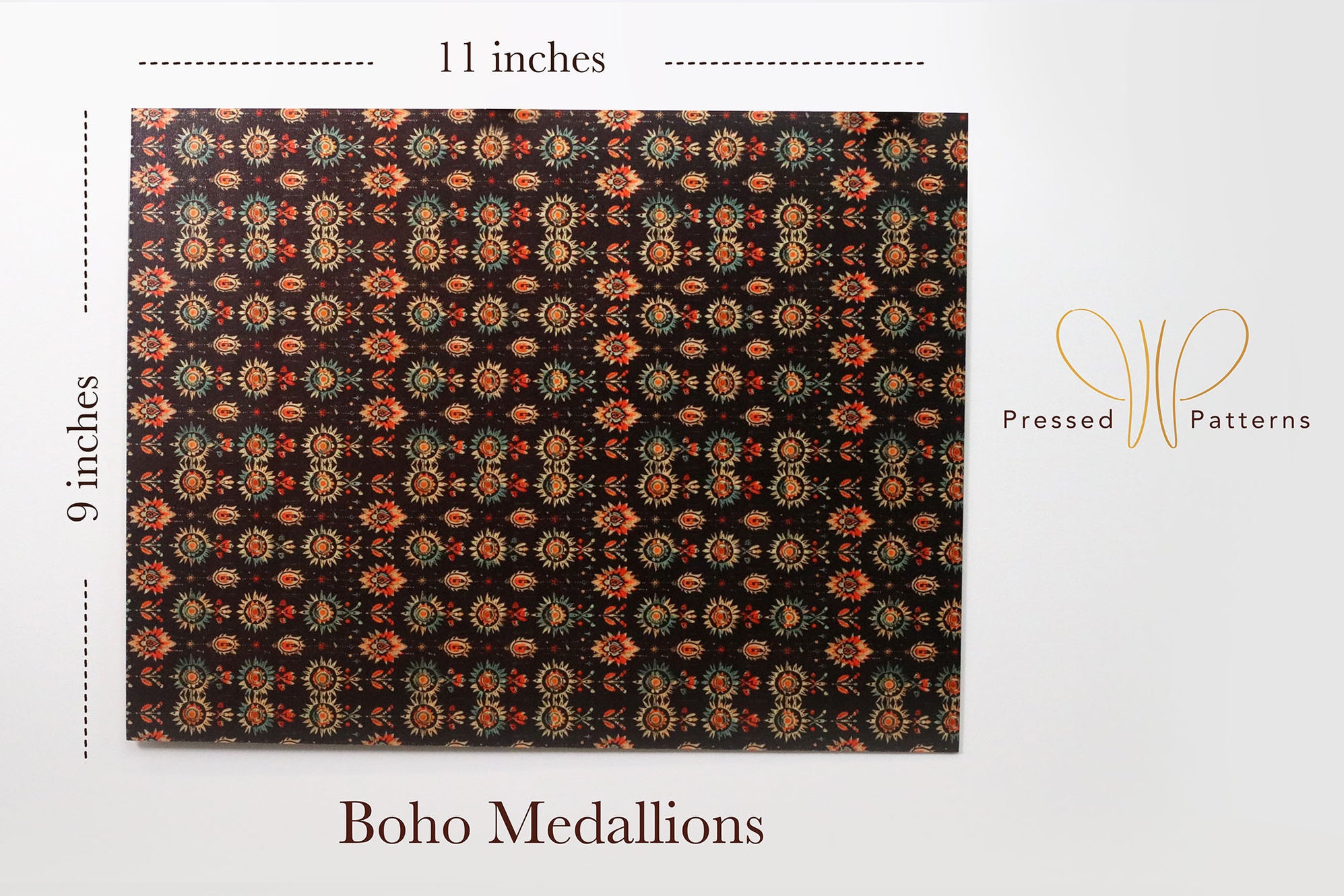 Pressed Patterns-Boho Medallions — Craft Closet