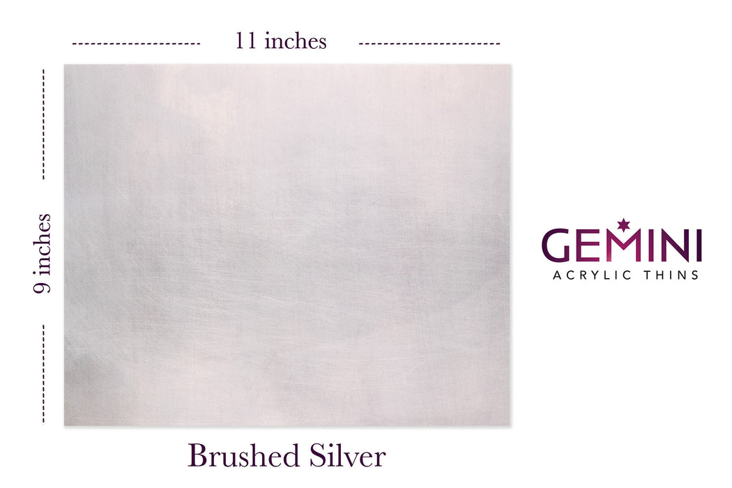 Gemini-Brushed Silver