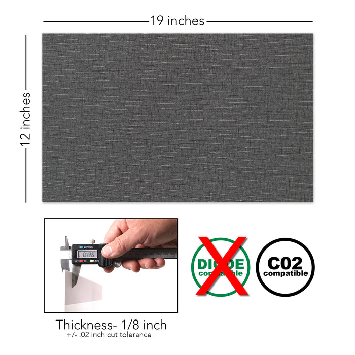 Carbon Gray Wood Grain