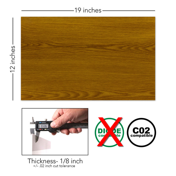 Dark Teak Wood Grain