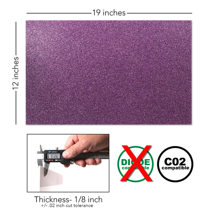 Dazzling Purple Glitter