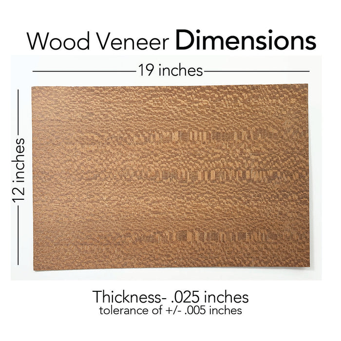 Lacewood, Quartered, Wood Veneer, 12x19 inches, Unfinished