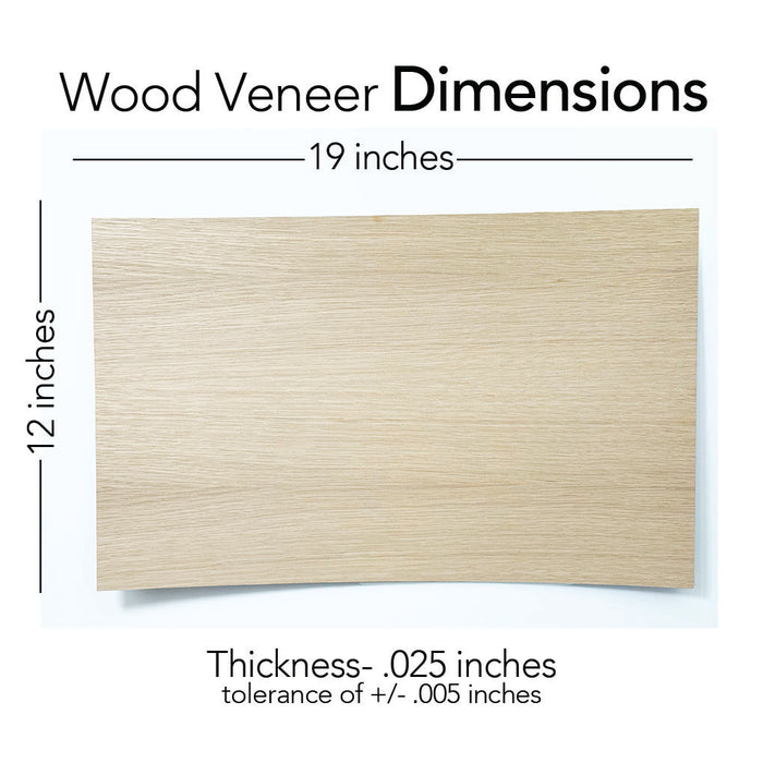 Hickory Wood Veneer-Unfinished