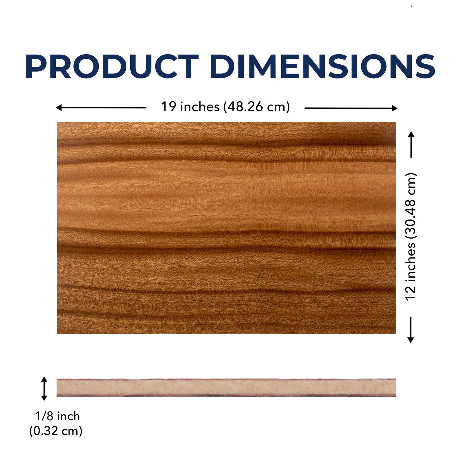 Finished MDF Core Wood for Laser Cutting | 11 Species, 12x19 — Craft Closet