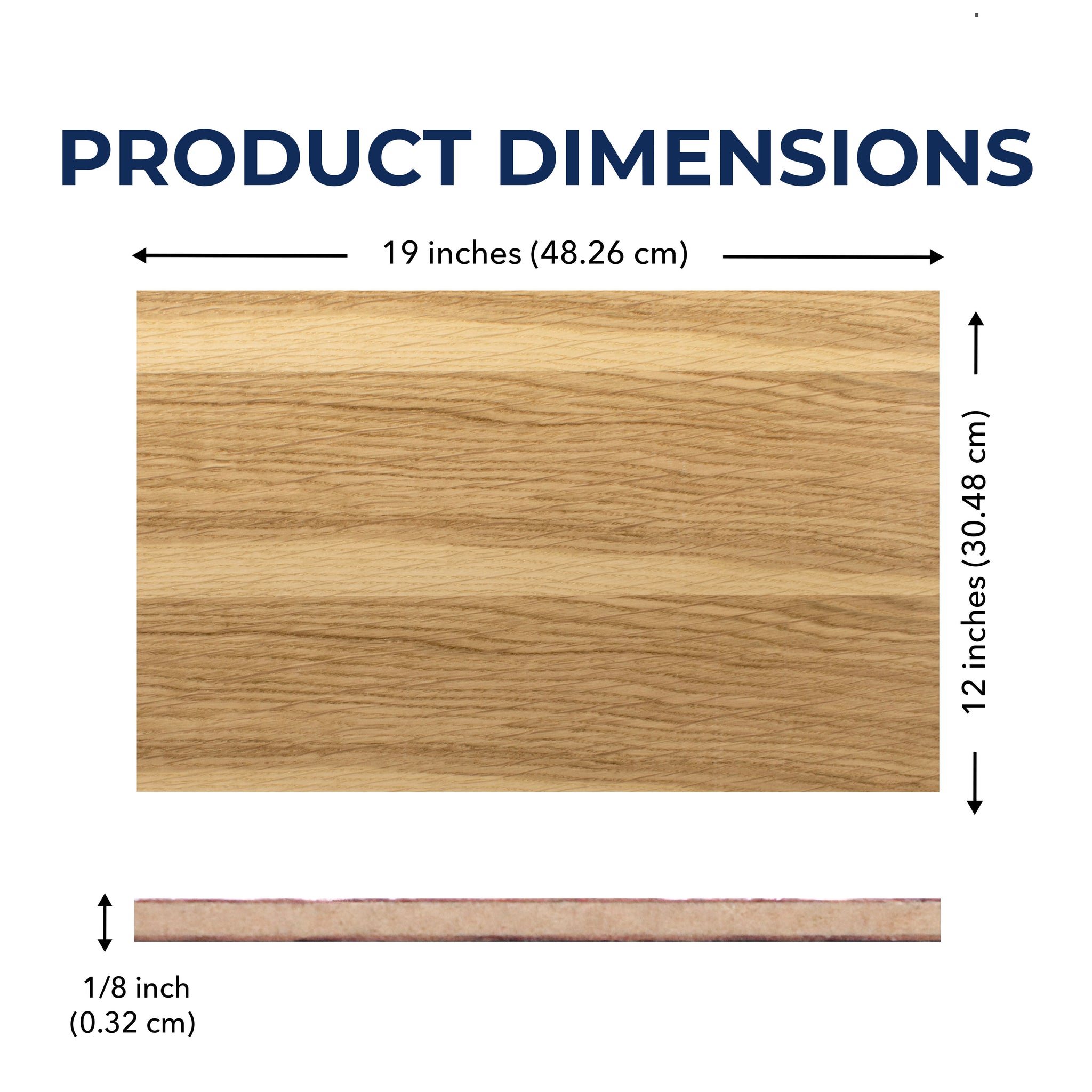 Finished MDF Core Wood — Craft Closet