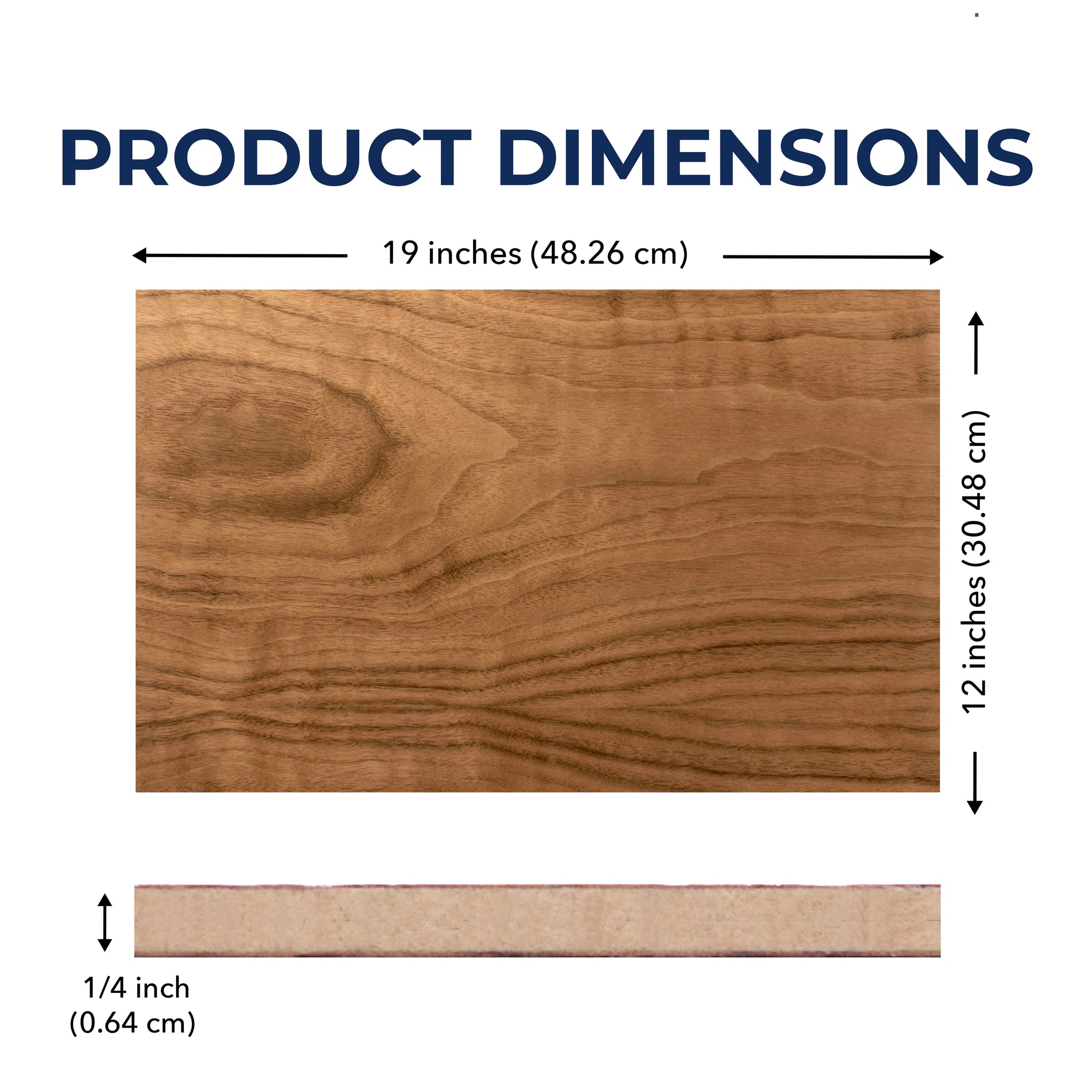 Finished MDF Core Wood — Craft Closet