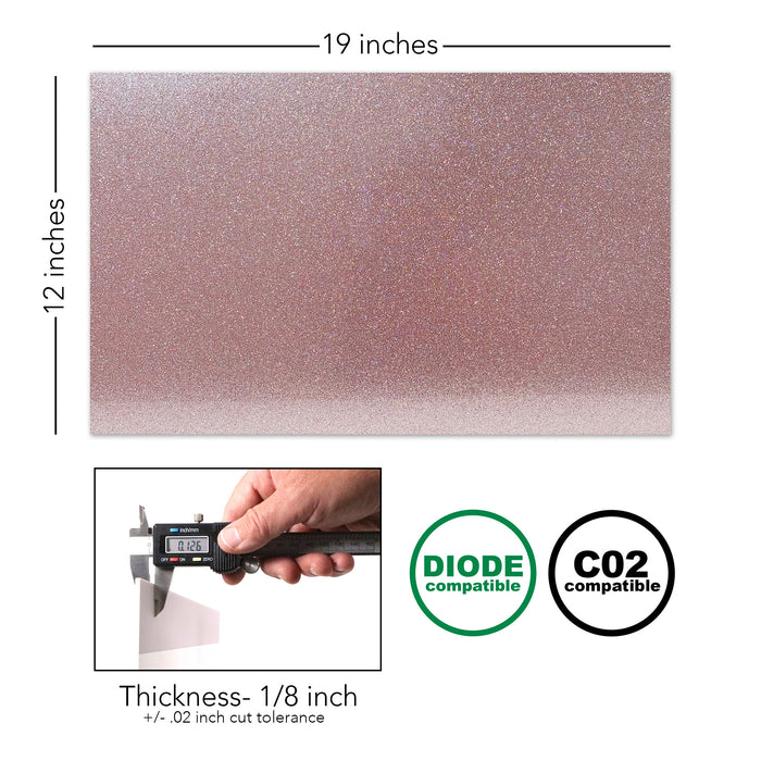 Frosted Petal Glitter