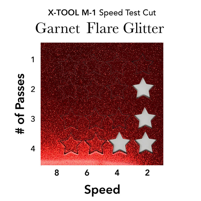 Garnet Flare Glitter