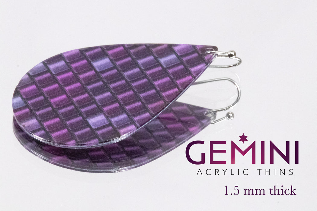 Gemini-Beaded Amethyst