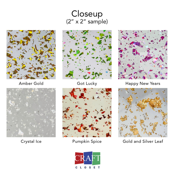 Glitz Acrylic Variety Pack, 6 Sheets