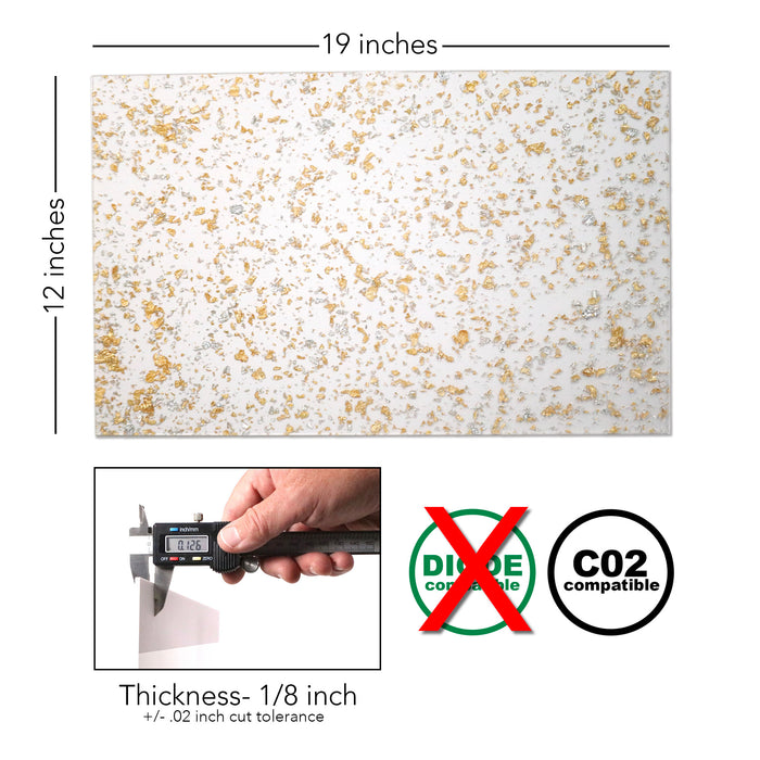 Gold & Silver Leaf Glitz