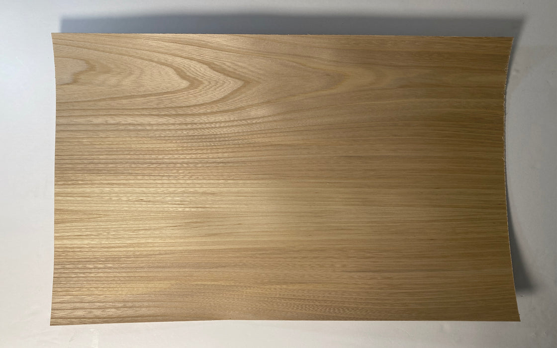 Elm, Gray Plain Slice Wood Veneer-Finished