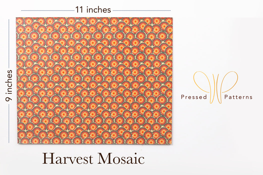 Pressed Patterns-Harvest Mosaic